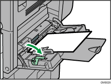 Bypass tray illustration