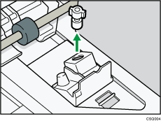 Auto reverse document feeder illustration