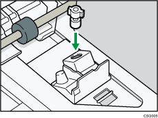 Auto reverse document feeder illustration