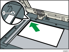 Exposure glass illustration numbered callout illustration