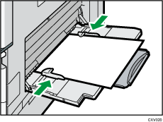 Bypass tray illustration