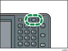 Interrupt key illustration