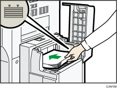 Large capacity tray illustration