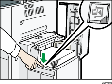 Large capacity tray illustration